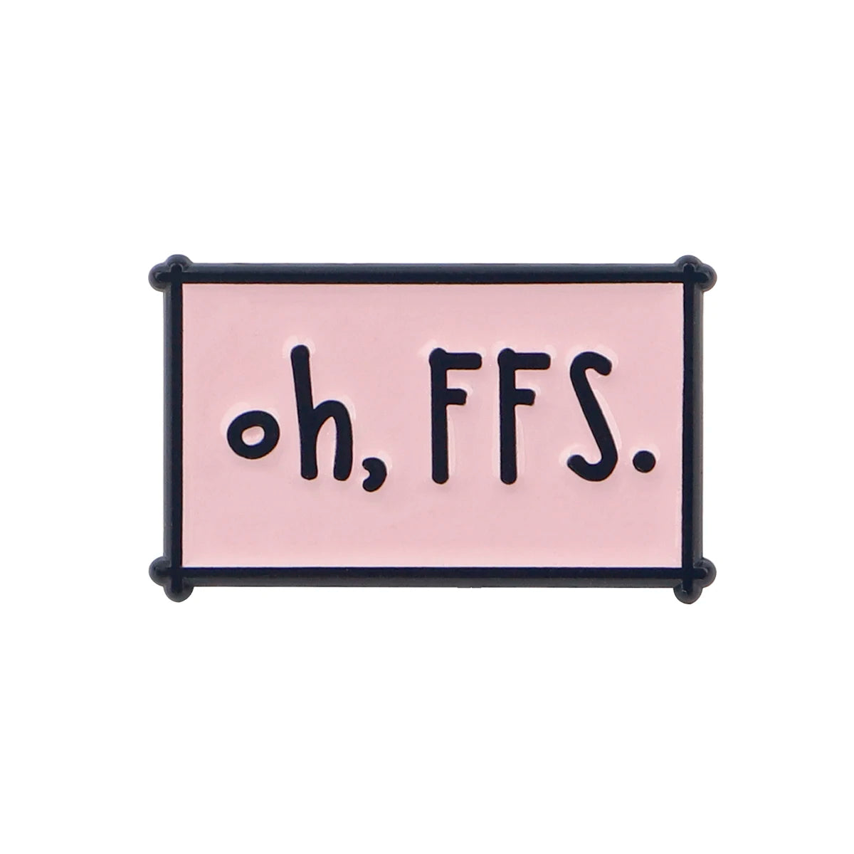 Pin's Émaillé Citations Anglaises – Broche Badge Message Unisexe