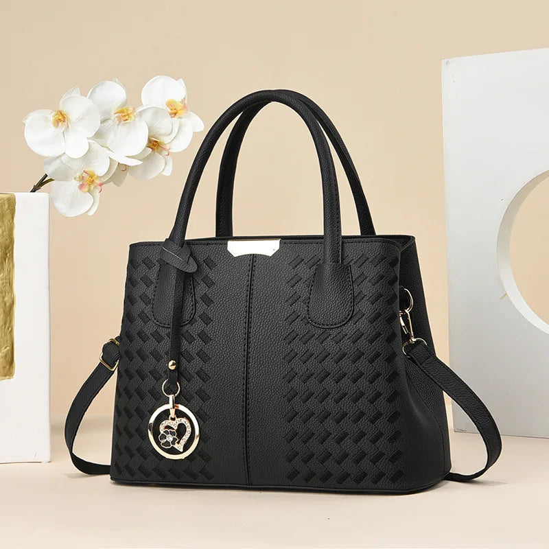 Sac à Main Femme Cuir Luxe Designer - Grande Capacité Bandoulière Élégant