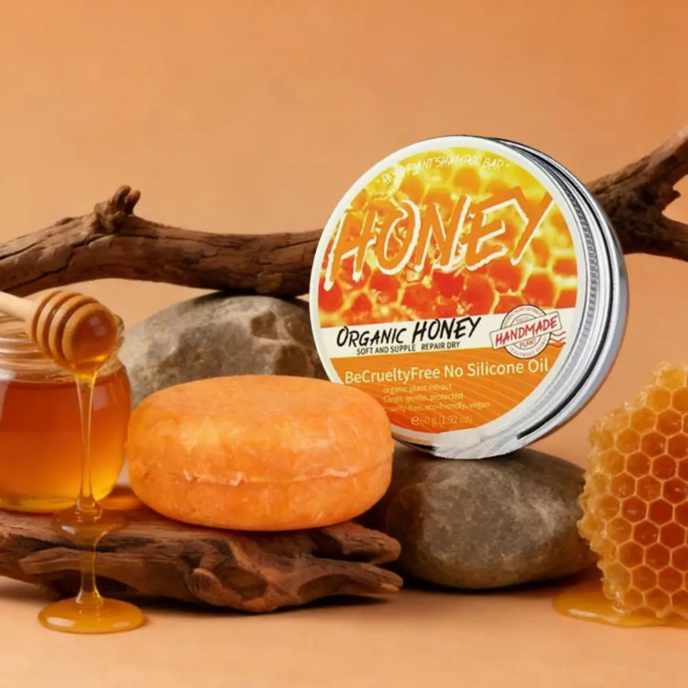 Pack 4 Savons Shampooing Naturels - Huiles Essentielles Anti-Pelliculaire