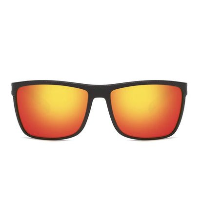 ZENOTTIC Lunettes de Soleil Polarisées Carrées — TR-90 Léger, UV400, Unisexe