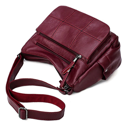 Sac à Main Femme Cuir Véritable Luxe - Crossbody Messenger Designer Haute Qualité