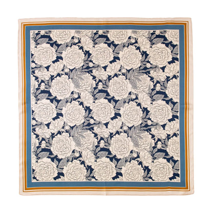 Foulard Carré Soie Mûrier 100% 70cm - Écharpe Premium Luxe Femme