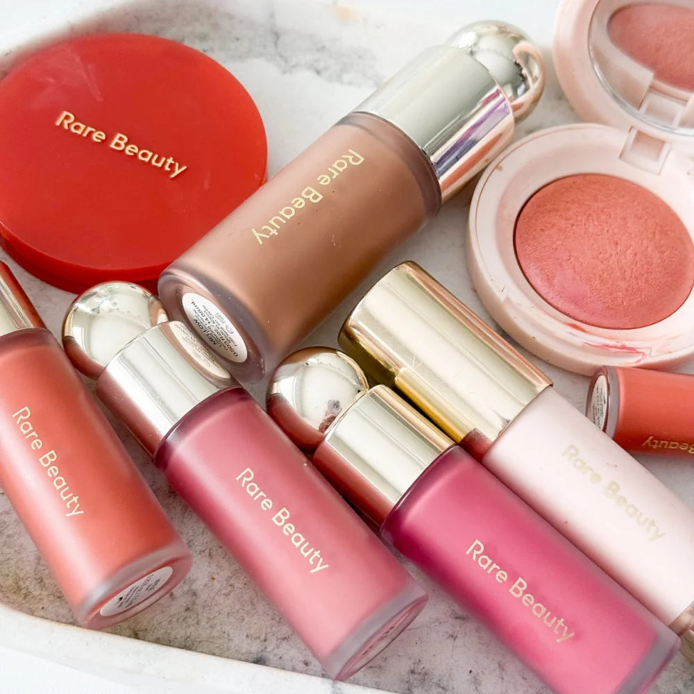Blush Liquide Rare Beauty Exhilarate - Waterproof Hydratant Contour Visage Ombre Naturel Longue Tenue Plump