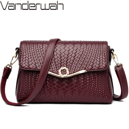 Sac à Main Femme Cuir Luxe Vintage - Messenger Crossbody Tote Designer