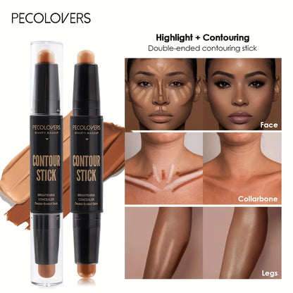 Correcteur Contouring Visage Bronzer - Base Maquillage Crème Fondation Beauté Femme Teinte 02