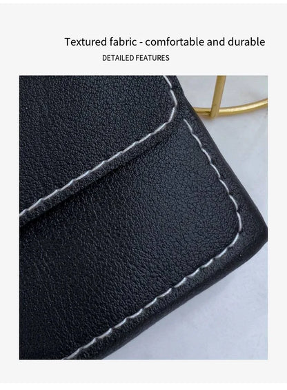 Portefeuille Femme RFID Blocking Trifold Multi-Cartes - Porte-Monnaie Zippé Porte-Clés Sécurisé