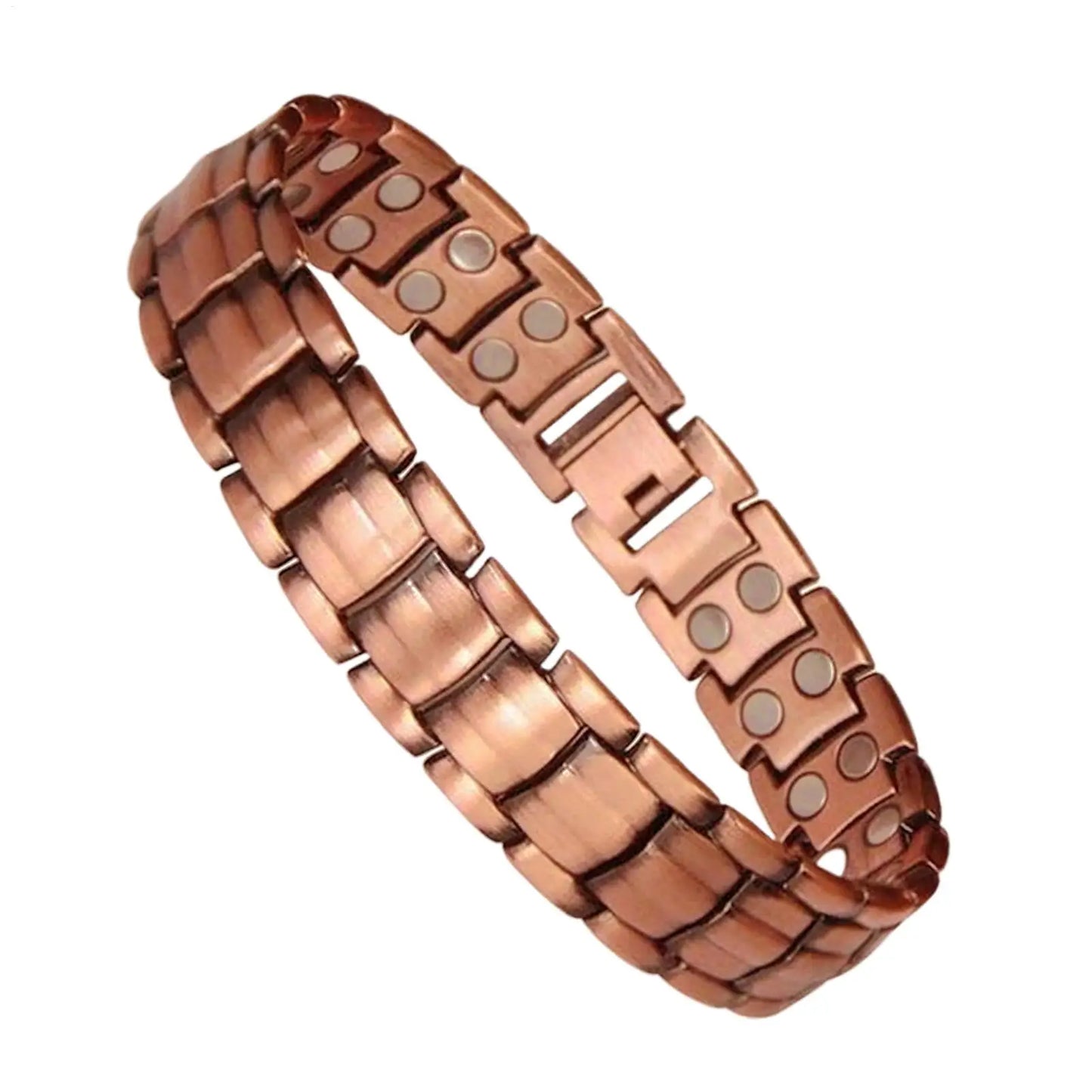 Bracelet Alliage Cuivre Magnétique Homme – Léger Polyvalent Sport & Quotidien