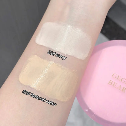 Fond de Teint Crème Gege Bear Ultra 02 - Couvrance Totale Hydratant Longue Tenue Fini Naturel Maquillage