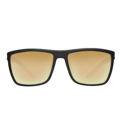 ZENOTTIC Lunettes de Soleil Polarisées Carrées — TR-90 Léger, UV400, Unisexe