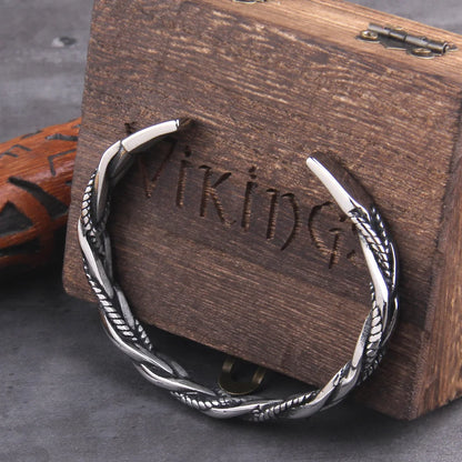 Bracelet Manchette Punk Homme – Alliage Zinc Style Viking, 8 Designs