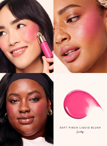 Blush Rare Beauty Soft Pinch Matte Worth - Crème Poudre Rebondi Coussiné Aérien Léger Flush Naturel