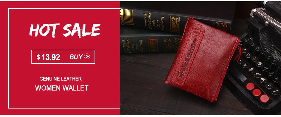 Portefeuille Femme Cuir Véritable Luxe Rose - Porte-Monnaie Compact Fermoir Hasp Porte-Carte Qualité