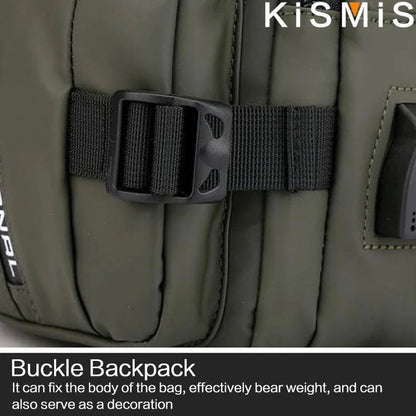 Sac Bandoulière Multifonction avec Port USB – Nylon Imperméable