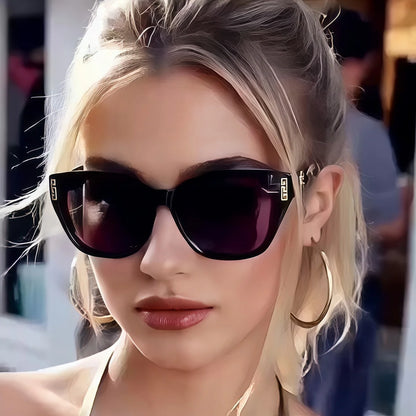 Lunettes de Soleil Carrées Rétro — Anti-Reflets UV400, Unisexe, 6 Coloris