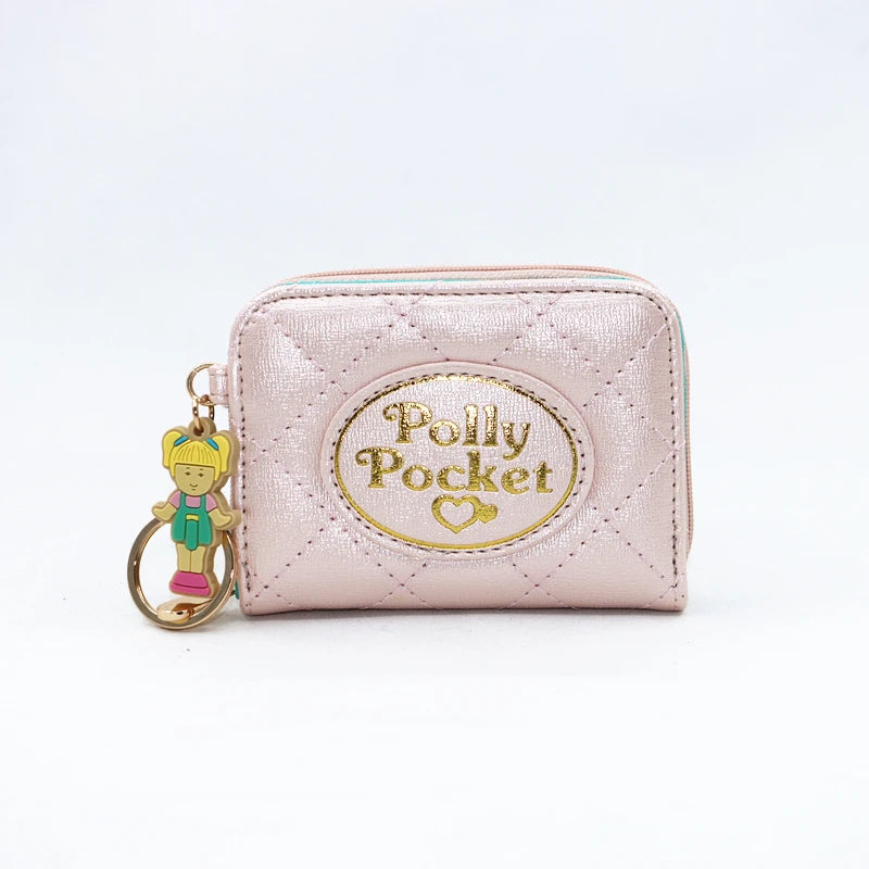 Portefeuille Femme Étudiant Cartoon Fermeture Éclair - Porte-Monnaie Multi-Cartes Poupée Mignon