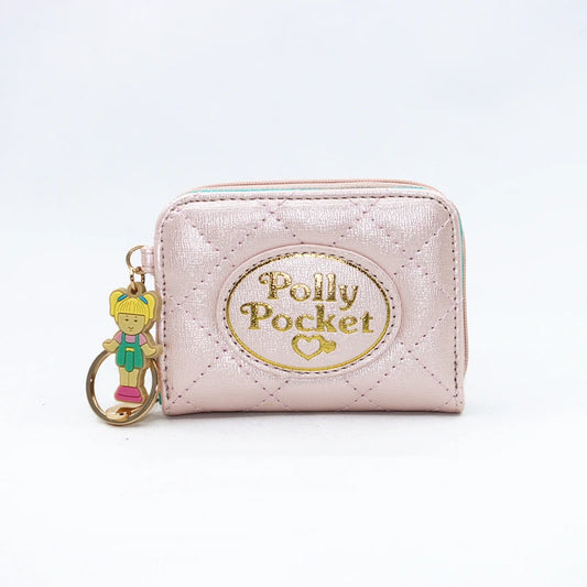 Women's Student Cartoon Zipper Wallet - Cute Doll Multi-Card Coin Purse