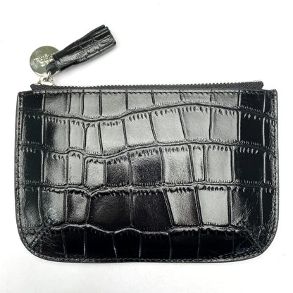 Porte-Monnaie Femme Cuir Véritable Zippé - Mini Portefeuille Homme Compact pour Pièces et Cartes Bancaires