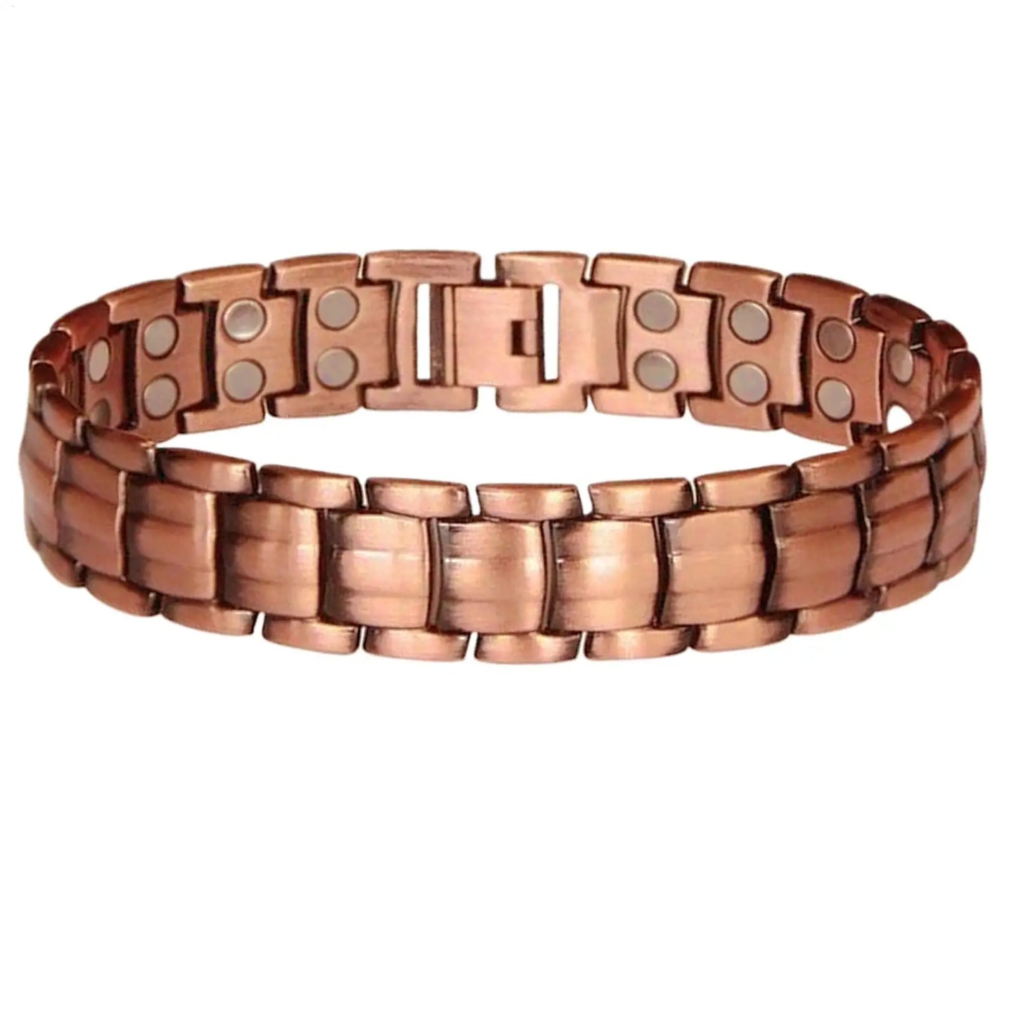 Bracelet Alliage Cuivre Magnétique Homme – Léger Polyvalent Sport & Quotidien