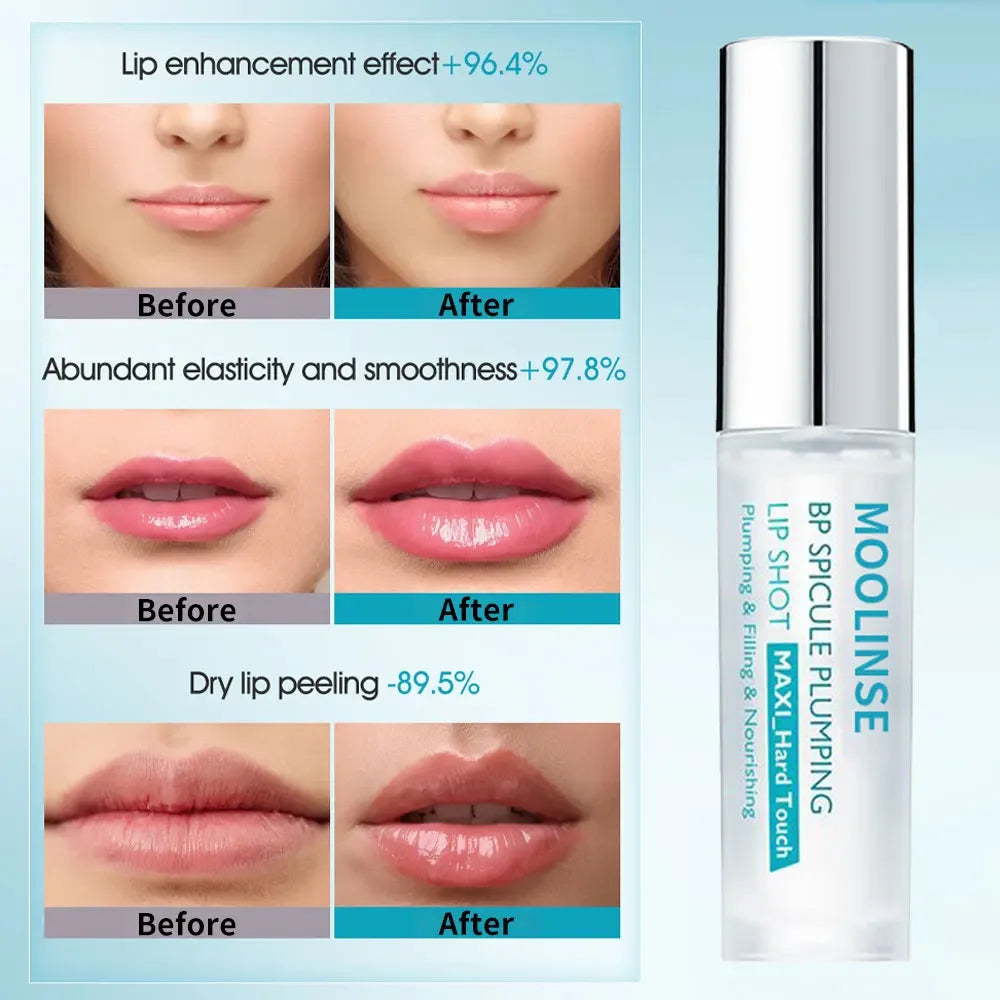 Sérum Lèvres Repulpant BP Spicule - Volume Instantané Élasticité Hydratant Longue Durée Gloss Beauté