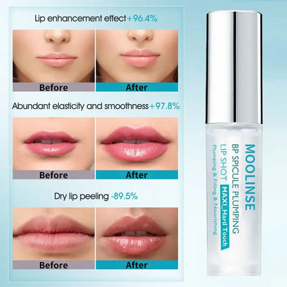 Sérum Lèvres Repulpant BP Spicule - Volume Instantané Élasticité Hydratant Longue Durée Gloss Beauté