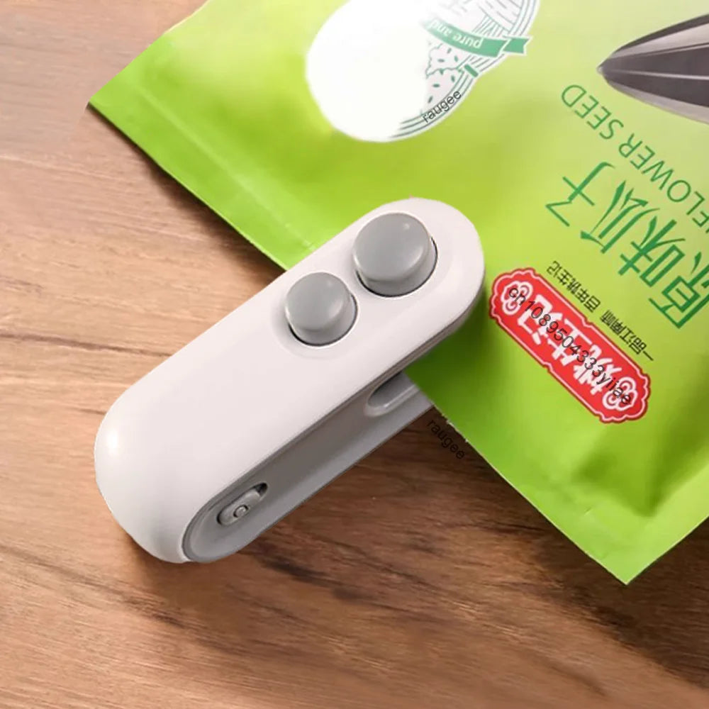 Mini Thermoscelleur Rechargeable pour Sacs Alimentaires – Portable & Magnétique