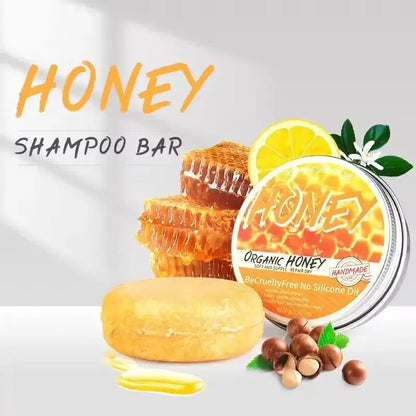 Savon Shampooing au Miel Naturel - Anti-Pelliculaire Contrôle Sébum