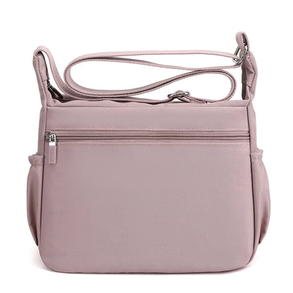 Sac Bandoulière Femme Nylon Multi-Poches Imperméable - Messenger Grande Capacité