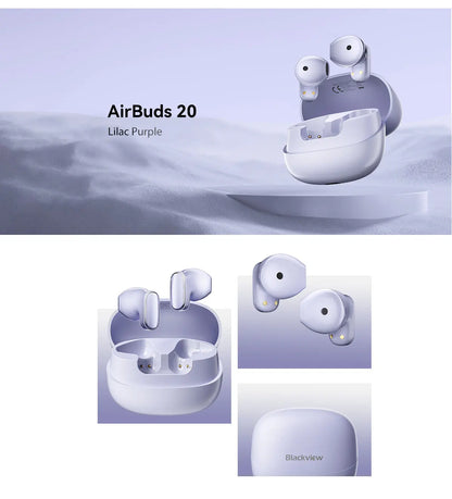 Écouteurs Sans Fil Blackview Airbuds 20 - TWS Bluetooth Sport