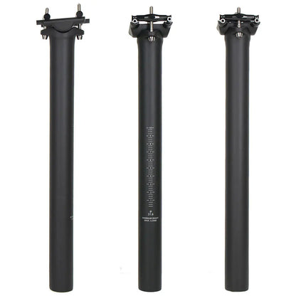 Tige de Selle ELITA ONE Carbone 130g - Seatpost Vélo Route/VTT UD Mat 27.2/31.6mm 350/400mm