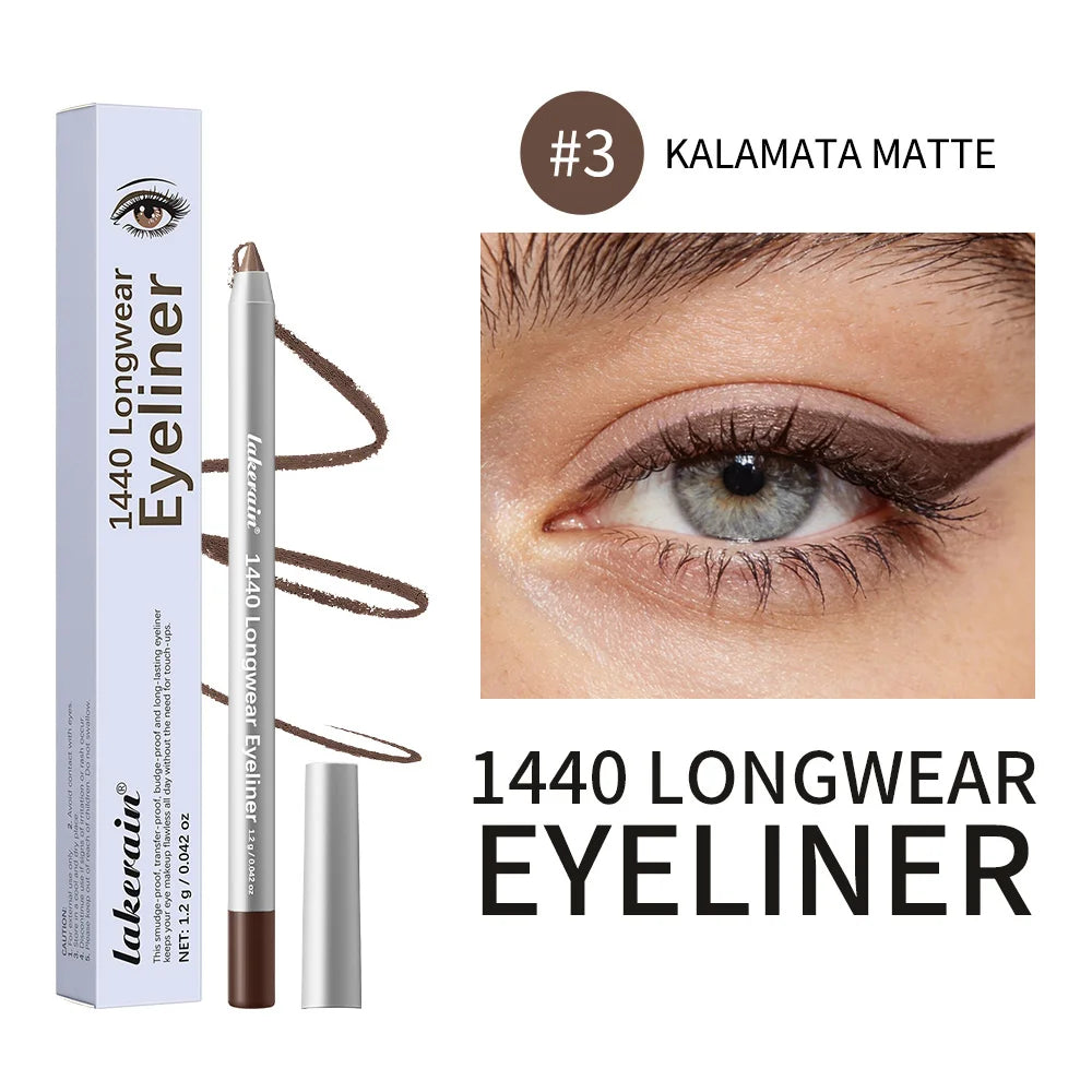 Crayon Eyeliner Imperméable – Séchage Rapide, Longue Durée & Anti-Bavures