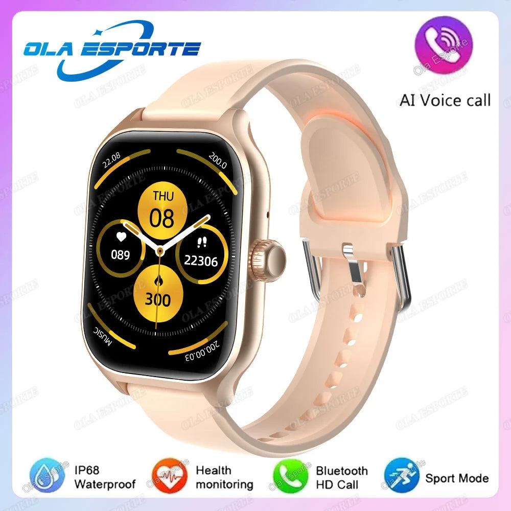Montre Connectée 2026 Premium — Écran AMOLED 2,01", Appels Bluetooth, Unisexe