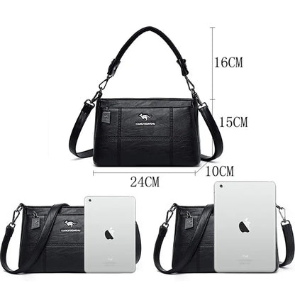 Sac à Main Femme Cuir Véritable Luxe 2025 - Crossbody Designer Premium