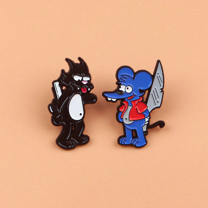 Pin's Émaillé Anime Films Amusant – Broche Badge Dessin Animé Unisexe