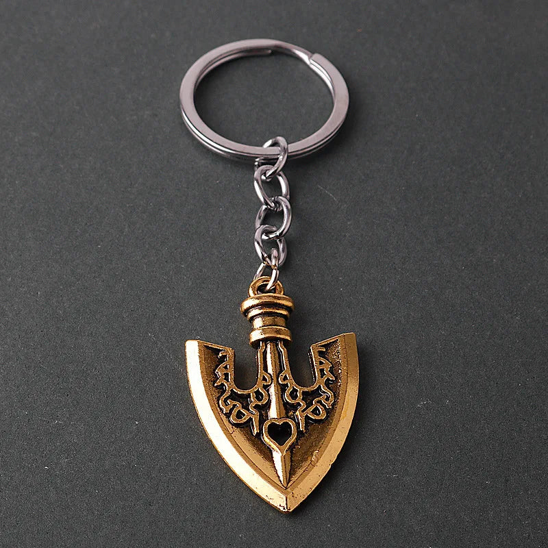 Collier Pendentif JoJo's Bizarre Adventure Flèche Kujo Jotaro – Chaîne Métal Anime Unisexe