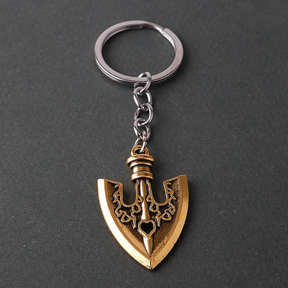 Collier Pendentif JoJo's Bizarre Adventure Flèche Kujo Jotaro – Chaîne Métal Anime Unisexe
