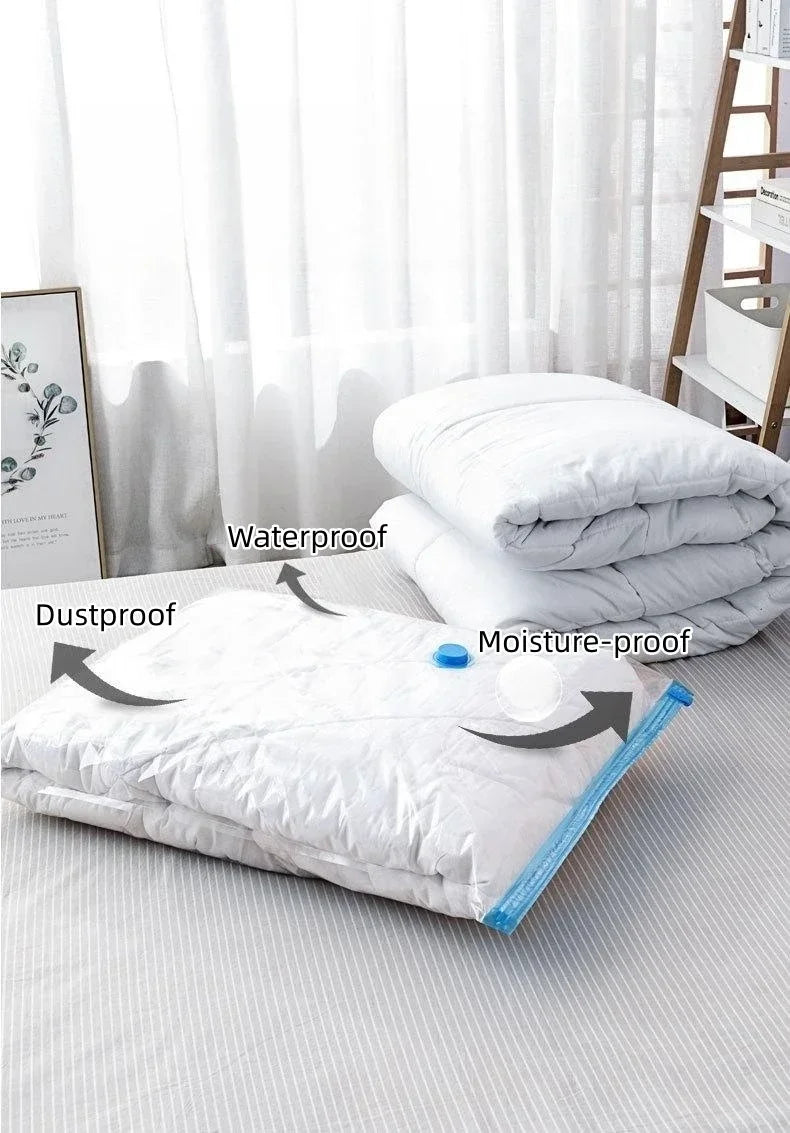 Sacs de Compression Sous Vide Réutilisables – 4 Tailles, Pompe en Option