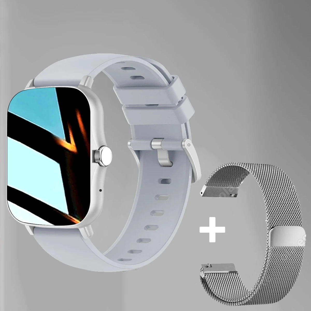 Montre Connectée Sport 2025 — Suivi Santé, Appels Bluetooth, Unisexe