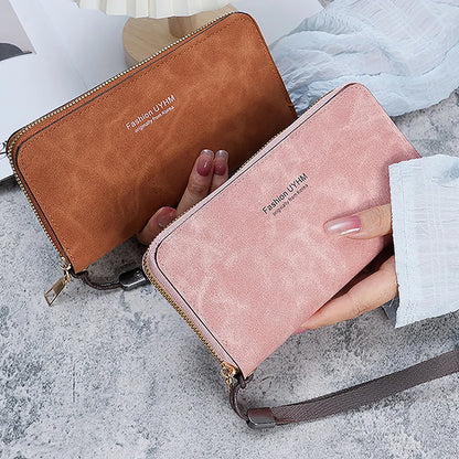 Sac à Main Femme avec Portefeuille Long - Pochette Multi-Fonctions Élégante
