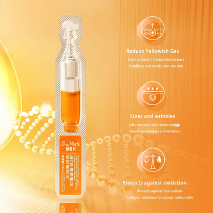 Set 30 Essences Faciales Astaxanthine - Collagène Acide Hyaluronique Vitamine C Hydratant Rajeunissement Beauté