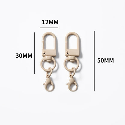 Mousquetons Métalliques Colorés – Lot de 10, 50 ou 100 pcs