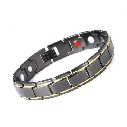 Bracelet Hématite Cuivre Magnétique Thérapeutique Homme – 5 Coloris