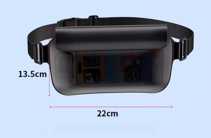 Pochette Imperméable IPX8 pour Téléphone – Natation, Kayak & Sports Nautiques