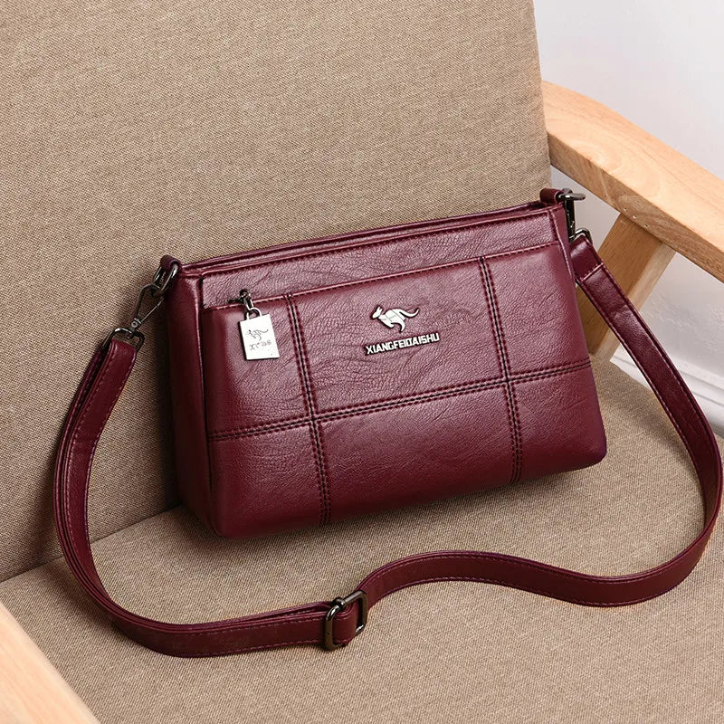 Sac à Main Femme Cuir Véritable Luxe 2025 - Crossbody Designer Premium