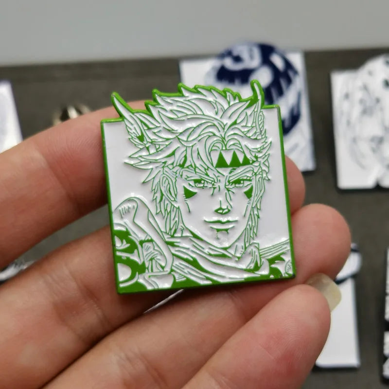 Pin's Émaillé JoJo's Bizarre Adventure – Broche Badge Métal Anime Japonais Fans