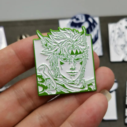 Pin's Émaillé JoJo's Bizarre Adventure – Broche Badge Métal Anime Japonais Fans