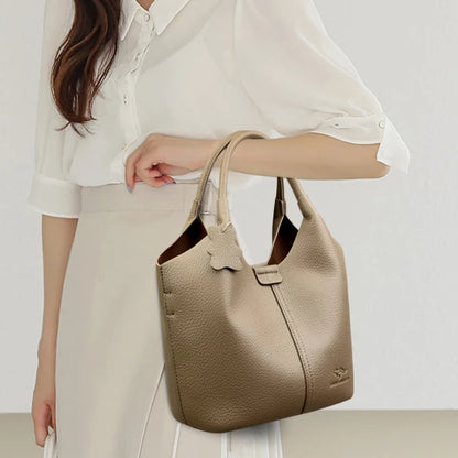 Sac à Main en Cuir Synthétique Vintage – Grande Capacité