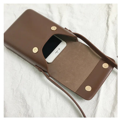 Mini Sac à Rabat en Cuir PU – Bandoulière & Crossbody Femme