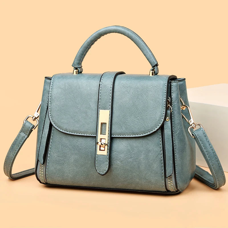 Sac à Main Femme Cuir Designer Luxe - Crossbody Messenger Petit Tote Élégant