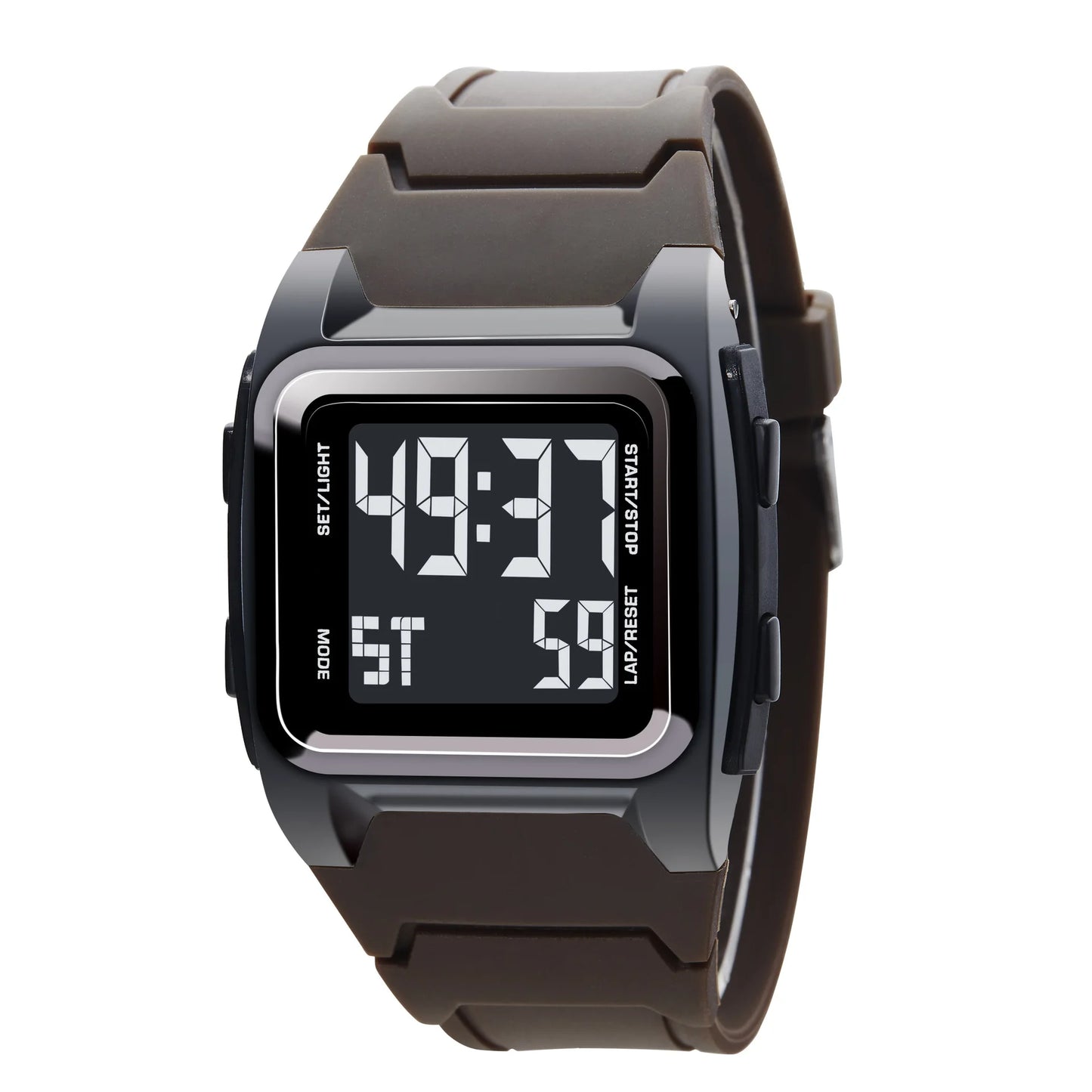 Montre Sport Numérique YIKAZE - Étanche LED Multifonction Homme