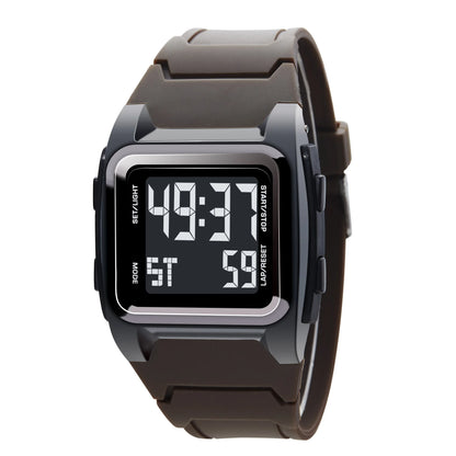 Montre Sport Numérique YIKAZE - Étanche LED Multifonction Homme